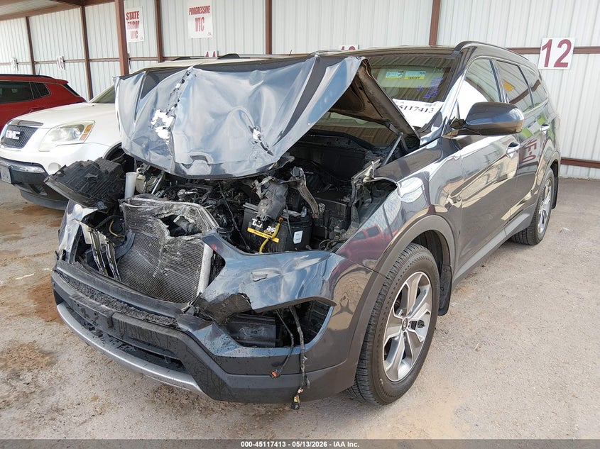 2014 Hyundai Santa fe VIN KM8SM4HFXEU087964 IAAI salvage auction — FRONT END, Salvage (Tennessee), sold $350 on 2026-07-08 (photo 2)