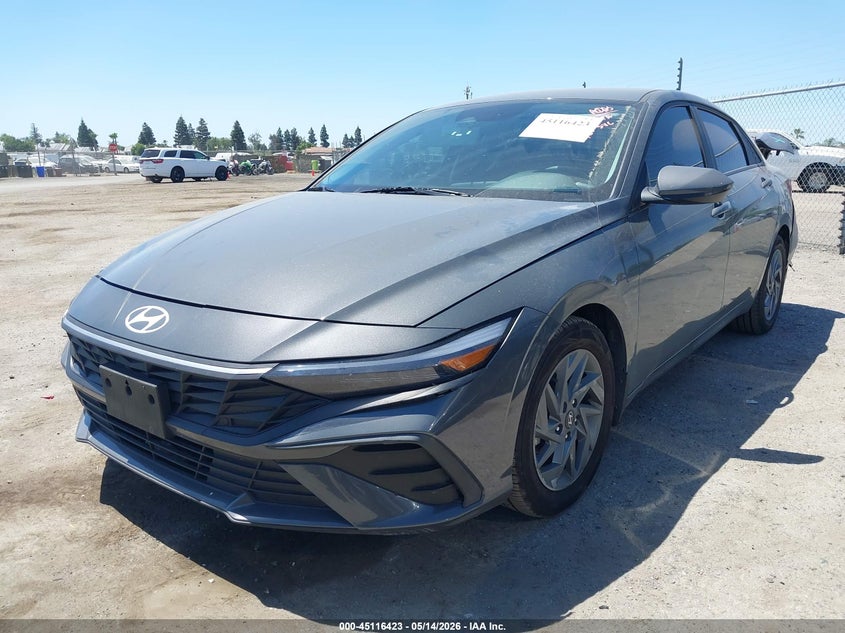2024 Hyundai Elantra VIN KMHLM4DG5RU807552 IAAI salvage auction — REAR END, Salvage (California), sold $3,650 on 2026-07-14 (photo 2)