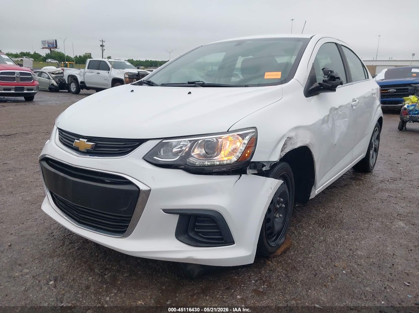 2020 Chevrolet SONIC VIN 1G1JF5SB4L4113907 IAAI salvage auction — LEFT & RIGHT, Salvage Title, sold $2,700 on 2026-08-02 (photo 2)