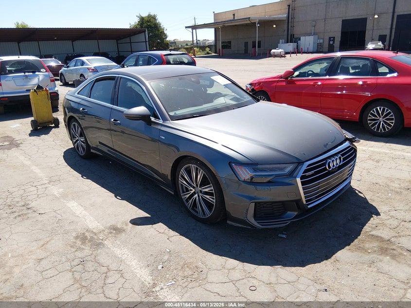 2019 Audi A6 VIN WAUM2AF21KN050564 IAAI salvage auction — FRONT END, Salvage Title, sold $8,075 on 2026-07-22 (photo 1)