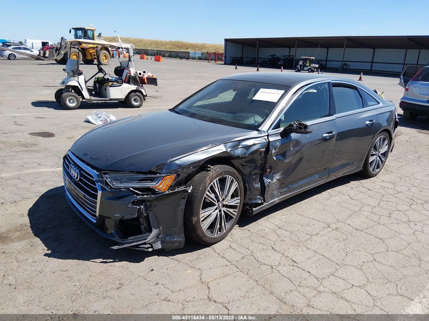 2019 Audi A6 VIN WAUM2AF21KN050564 IAAI salvage auction — FRONT END, Salvage Title, sold $8,075 on 2026-07-22 (photo 2)