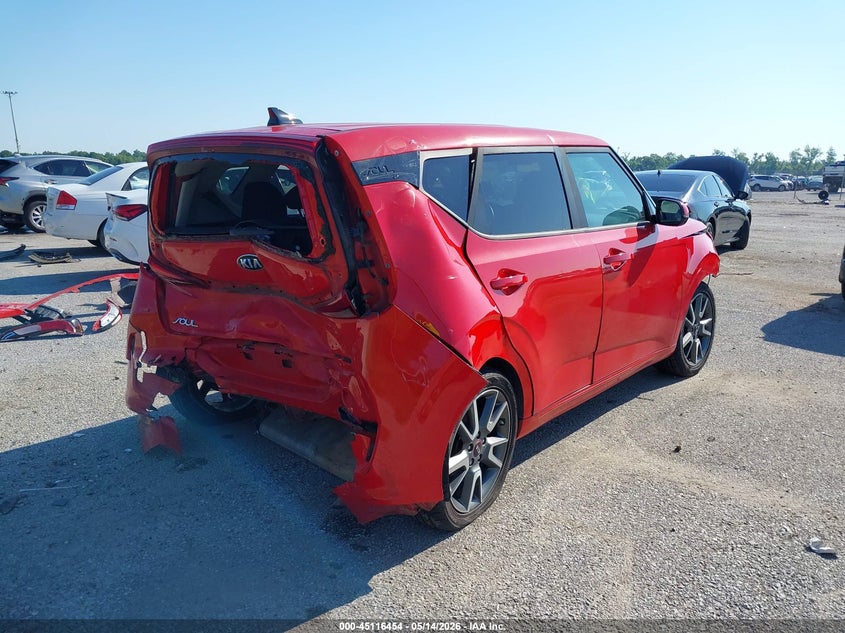 2020 Kia Soul VIN KNDJ63AU0L7700635 IAAI salvage auction — FRONT & REAR, Salvage (Louisiana), sold $500 on 2026-07-21 (photo 4)