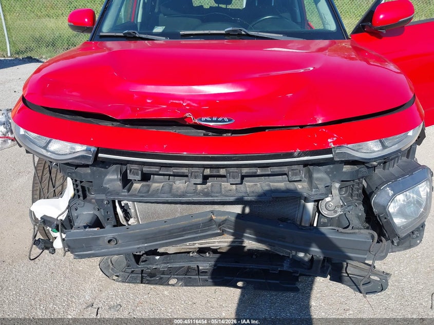 2020 Kia Soul VIN KNDJ63AU0L7700635 IAAI salvage auction — FRONT & REAR, Salvage (Louisiana), sold $500 on 2026-07-21 (photo 6)