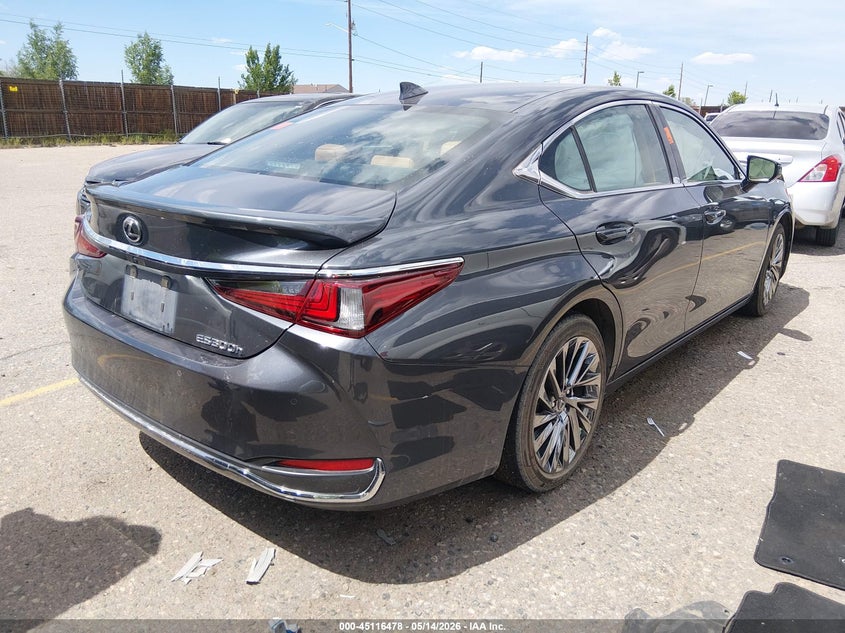 2025 Lexus ES VIN 58AEA1C13SU063204 IAAI salvage auction — FRONT END, Salvage (Colorado), sold $12,100 on 2026-07-29 (photo 4)