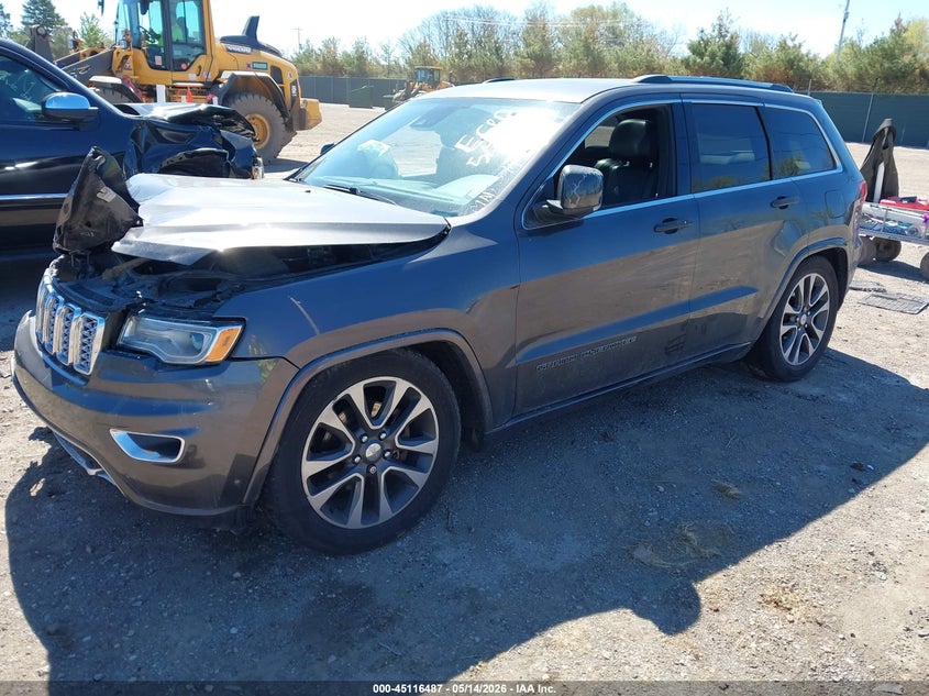 2018 Jeep Grand cherokee VIN 1C4RJFCG1JC274212 IAAI salvage auction — FRONT END, Clear (Indiana), sold $2,550 on 2026-07-24 (photo 2)