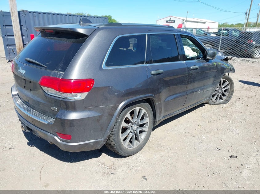 2018 Jeep Grand cherokee VIN 1C4RJFCG1JC274212 IAAI salvage auction — FRONT END, Clear (Indiana), sold $2,550 on 2026-07-24 (photo 4)