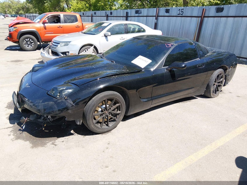 1997 Chevrolet Corvette VIN 1G1YY22G0V5104072 IAAI salvage auction — SIDE, Salvage (Utah), sold $3,425 on 2026-07-09 (photo 2)