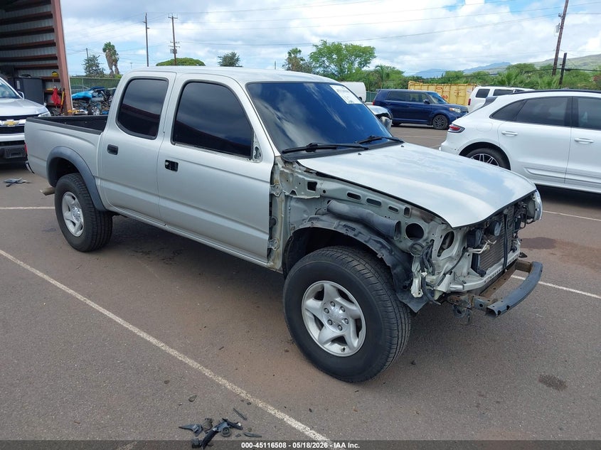 2003 Toyota Tacoma VIN 5TEGN92N73Z206370 IAAI salvage auction — FRONT & REAR, Clear (Hawaii), sold $11,050 on 2026-07-07 (photo 1)