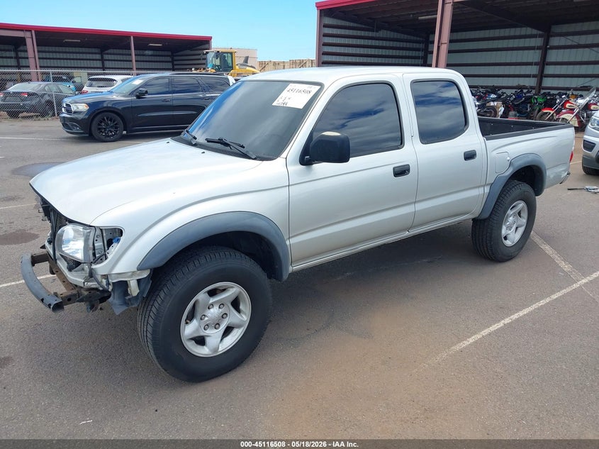 2003 Toyota Tacoma VIN 5TEGN92N73Z206370 IAAI salvage auction — FRONT & REAR, Clear (Hawaii), sold $11,050 on 2026-07-07 (photo 2)