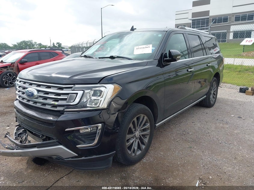 2020 Ford Expedition VIN 1FMJK2AT8LEA34662 IAAI salvage auction — RIGHT FRONT, Original (Texas), sold $8,100 on 2026-07-28 (photo 2)