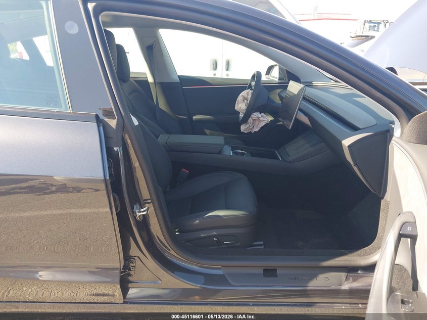 2024 Tesla Model 3 VIN 5YJ3E1EB8RF728999 IAAI salvage auction — FRONT END, Salvage (California), sold $13,650 on 2026-07-09 (photo 5)