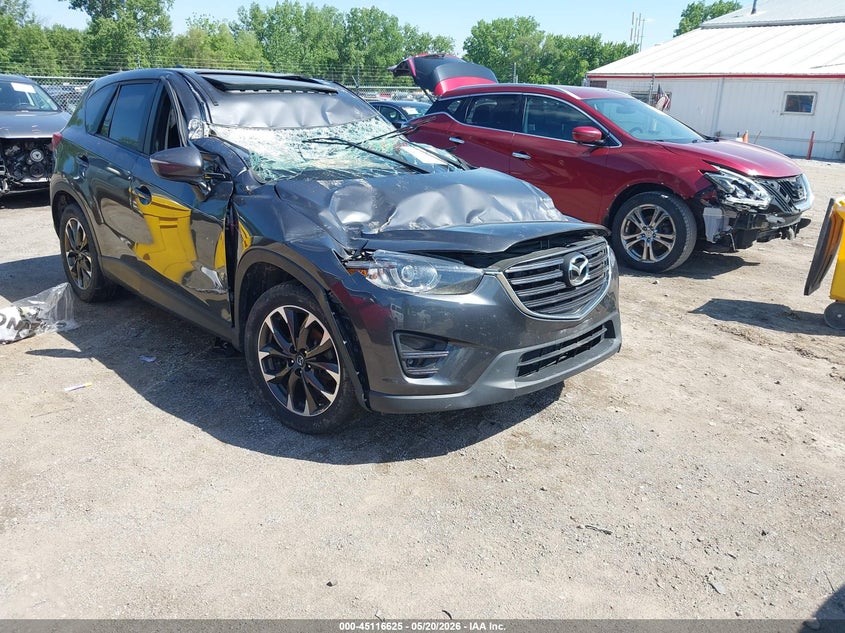 2016 Mazda Cx-5 VIN JM3KE4DY1G0639460 IAAI salvage auction — ROLLOVER, Salvage (Illinois), sold $1,125 on 2026-07-27 (photo 1)