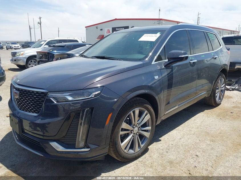 2024 Cadillac Xt6 VIN 1GYKPCRS5RZ745372 IAAI salvage auction — REAR END, Salvage (New Mexico), sold $12,700 on 2026-07-21 (photo 2)