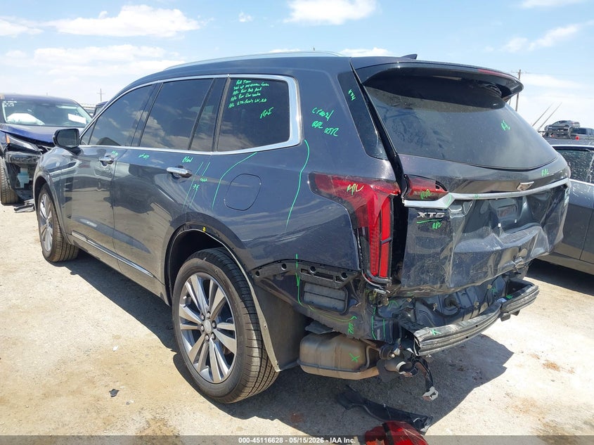 2024 Cadillac Xt6 VIN 1GYKPCRS5RZ745372 IAAI salvage auction — REAR END, Salvage (New Mexico), sold $12,700 on 2026-07-21 (photo 3)