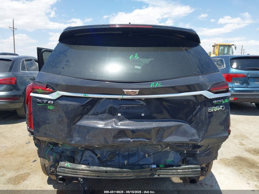 2024 Cadillac Xt6 VIN 1GYKPCRS5RZ745372 IAAI salvage auction — REAR END, Salvage (New Mexico), sold $12,700 on 2026-07-21 (photo 6)