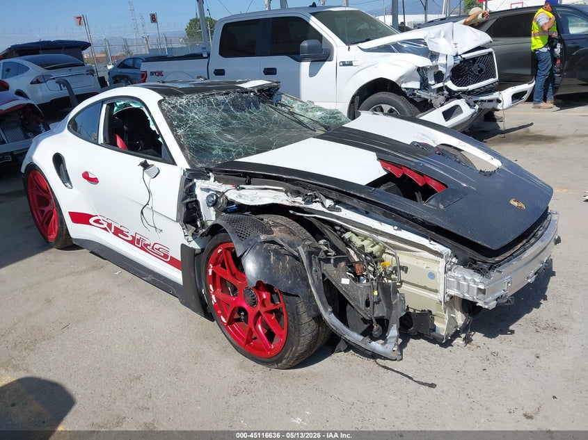 2025 Porsche 911 VIN WP0AF2A96SS278033 — IAAI salvage auction photo