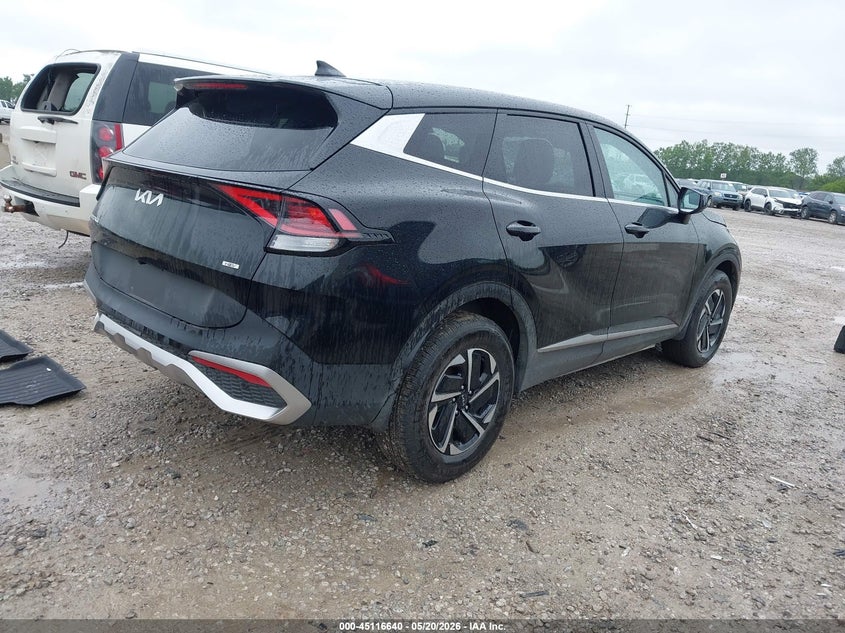 2025 Kia Sportage VIN KNDPUCDG0S7256726 IAAI salvage auction — LEFT SIDE, Salvage (Ohio), sold $11,600 on 2026-07-29 (photo 4)