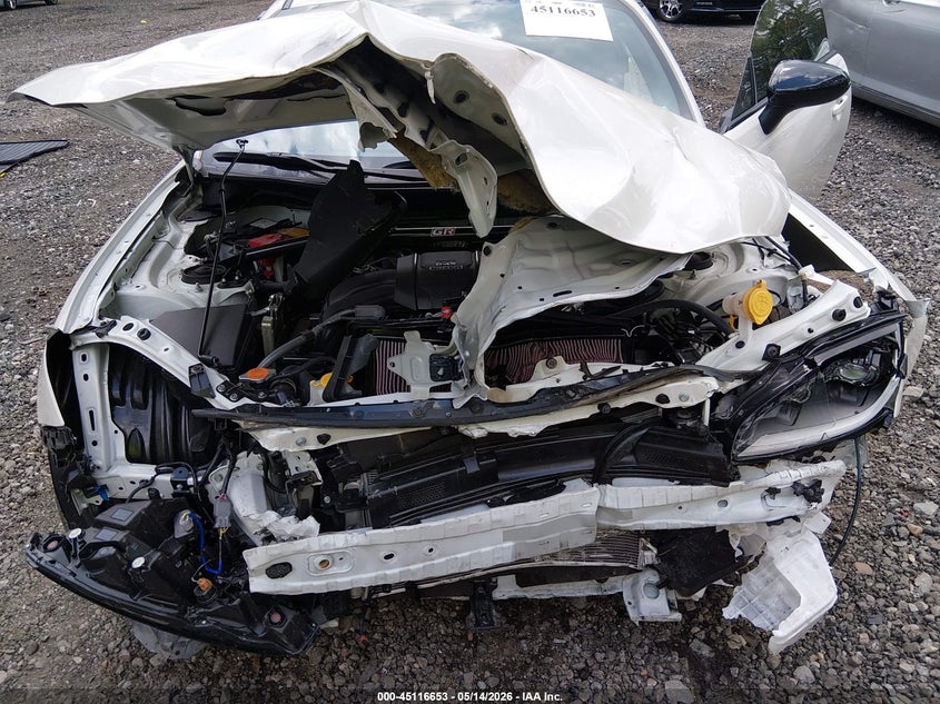 2025 Toyota Gr 86 VIN JF1ZNBE10S8750224 IAAI salvage auction — FRONT END, Salvage (Virginia), sold $6,400 on 2026-07-21 (photo 6)