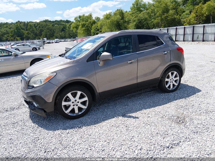 2013 Buick Encore VIN KL4CJBSB0DB184977 IAAI salvage auction — FRONT END, Salvage (Alabama), sold $400 on 2026-07-09 (photo 2)