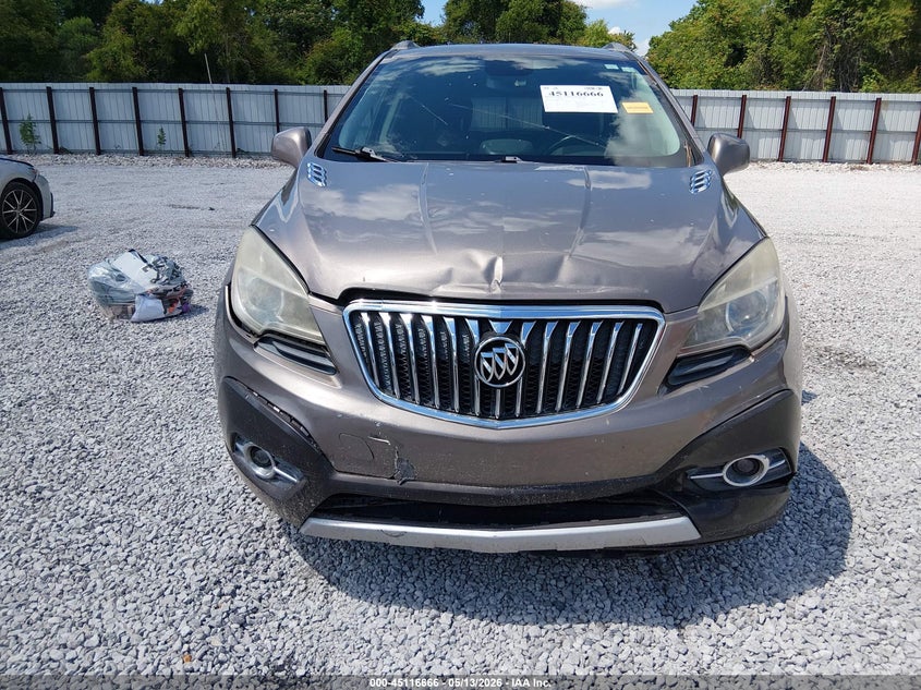 2013 Buick Encore VIN KL4CJBSB0DB184977 IAAI salvage auction — FRONT END, Salvage (Alabama), sold $400 on 2026-07-09 (photo 6)
