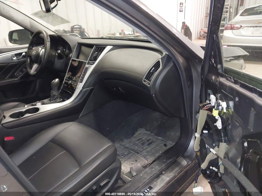 2019 Infiniti Q50 VIN JN1EV7AR5KM591597 IAAI salvage auction — FRONT END, Mv-907A (New York), sold $3,075 on 2026-07-07 (photo 5)