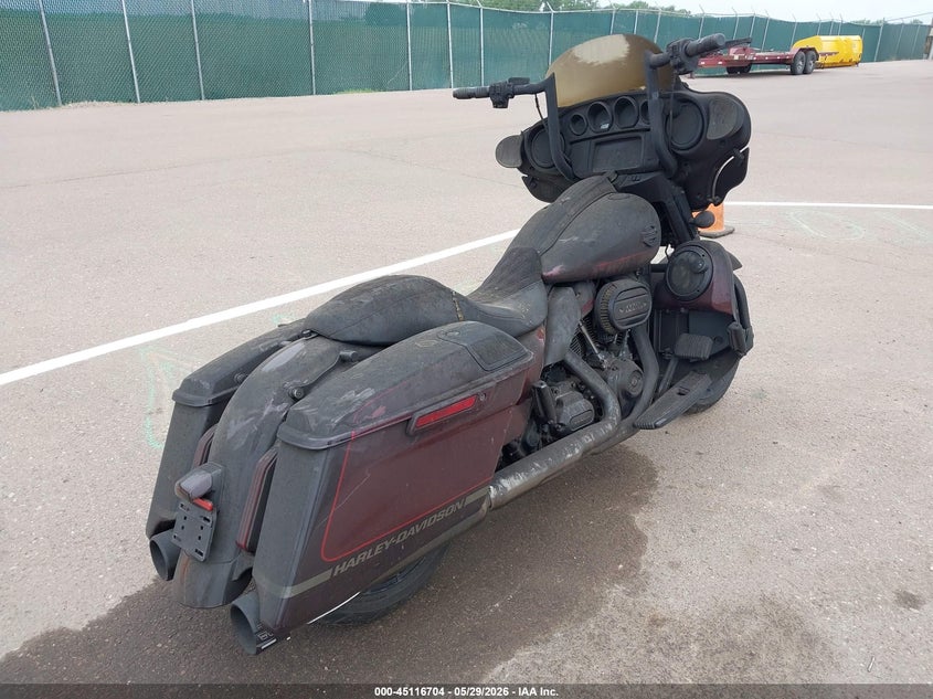 2019 Harley-davidson Street glide VIN 1HD1PXL19KB952384 IAAI salvage auction — TOTAL BURN, Regular (South Dakota), sold $9,800 on 2026-07-21 (photo 4)