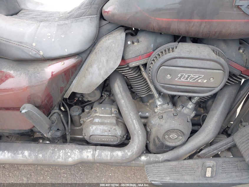 2019 Harley-davidson Street glide VIN 1HD1PXL19KB952384 IAAI salvage auction — TOTAL BURN, Regular (South Dakota), sold $9,800 on 2026-07-21 (photo 8)