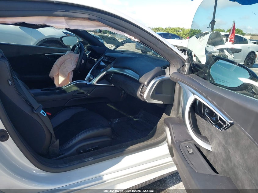 2017 Acura Nsx VIN 19UNC1B03HY000444 IAAI salvage auction — RIGHT FRONT, Rebuildable (Florida), sold $10,200 on 2026-07-23 (photo 5)