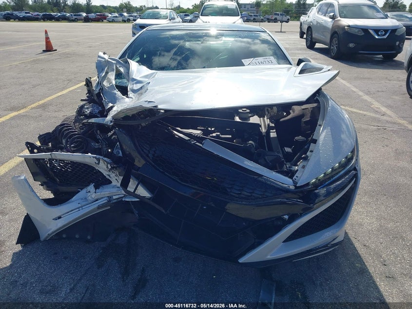 2017 Acura Nsx VIN 19UNC1B03HY000444 IAAI salvage auction — RIGHT FRONT, Rebuildable (Florida), sold $10,200 on 2026-07-23 (photo 6)