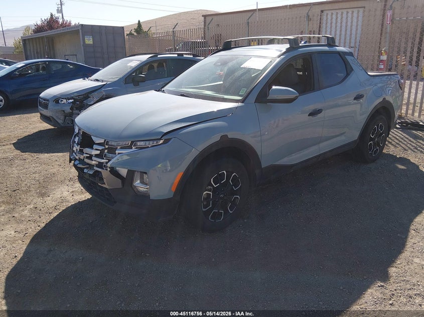 2023 Hyundai Santa cruz VIN 5NTJCDAE0PH074014 IAAI salvage auction — FRONT END, Salvage Title, sold $8,050 on 2026-08-28 (photo 2)