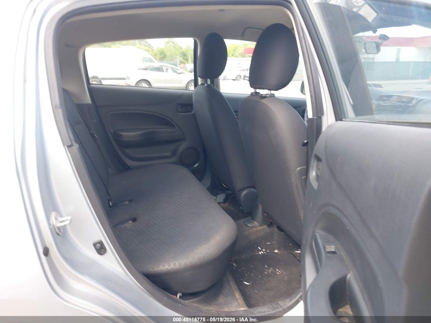 2014 Mitsubishi Mirage VIN ML32A3HJ3EH006682 IAAI salvage auction — NORMAL WEAR, Clear (Maryland), sold $400 on 2026-07-30 (photo 8)