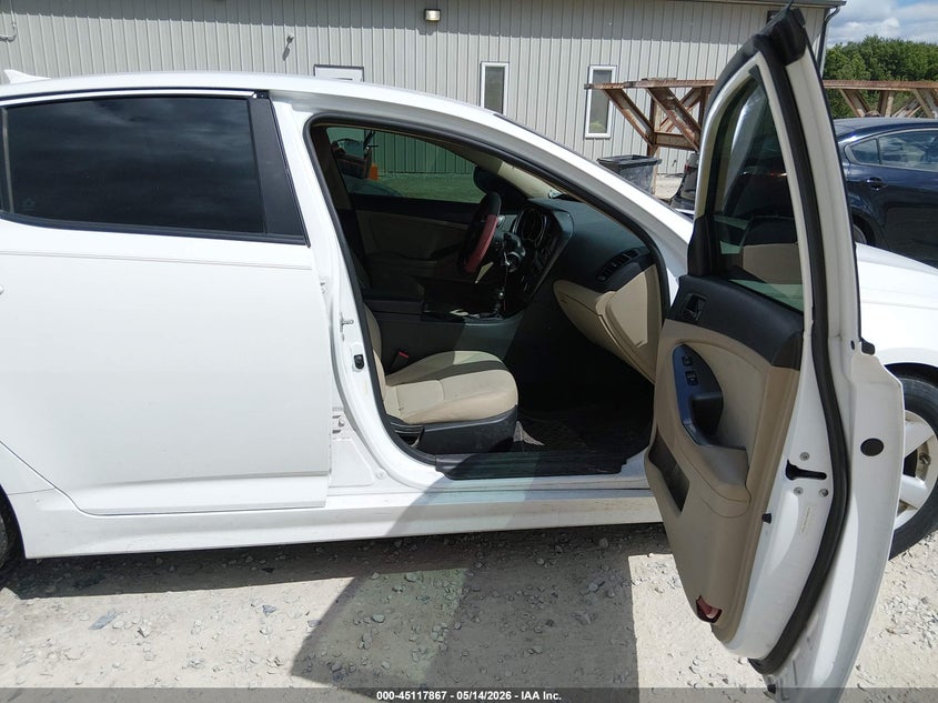 2015 Kia Optima VIN 5XXGM4A70FG477220 IAAI salvage auction — LEFT SIDE, Salvage (Ohio), sold $925 on 2026-07-15 (photo 5)
