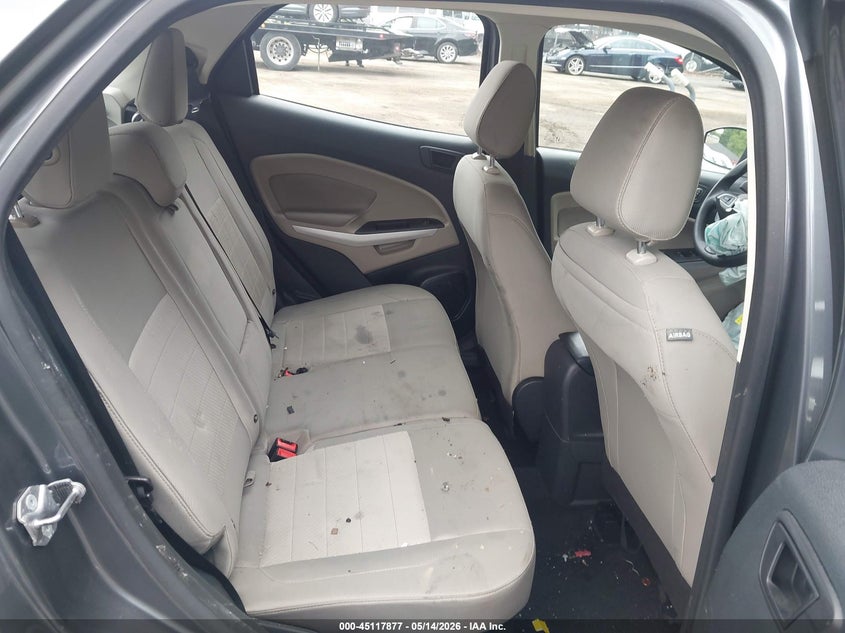 2021 Ford Ecosport VIN MAJ6S3FL4MC396113 IAAI salvage auction — FRONT END, Salvage - Greater Than 75% (Maryland), sold $1,300 on 2026-07-21 (photo 8)