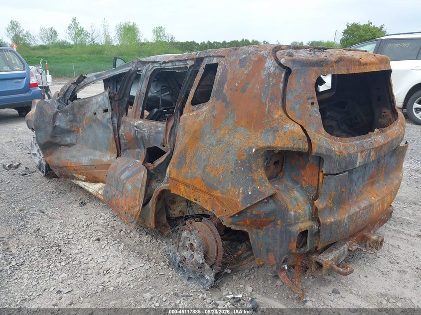 2016 Jeep Renegade VIN ZACCJBCT5GPD61837 IAAI salvage auction — BURN, Mv-907A (New York), sold $350 on 2026-07-09 (photo 3)