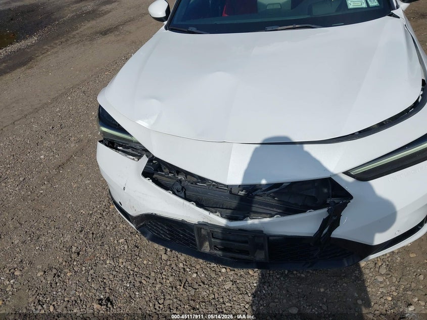 2023 Acura Integra VIN 19UDE4G75PA001308 IAAI salvage auction — FRONT END, Mv-907A (New York), sold $5,600 on 2026-07-09 (photo 6)