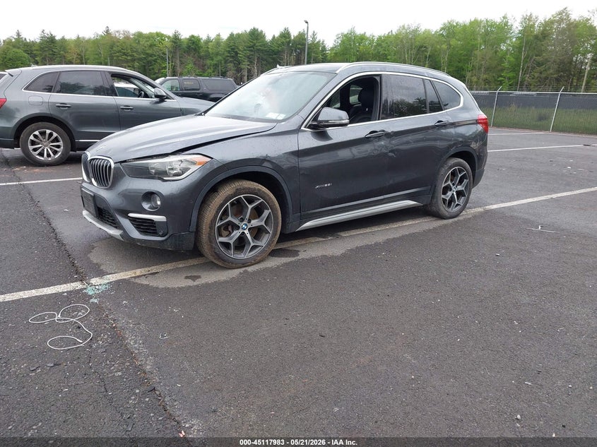 2018 BMW X1 VIN WBXHT3C33J5K27627 IAAI salvage auction — RIGHT SIDE, Mv-907A (New York), sold $875 on 2026-07-30 (photo 2)