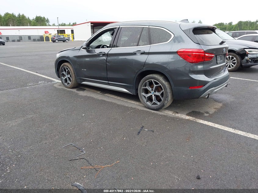 2018 BMW X1 VIN WBXHT3C33J5K27627 IAAI salvage auction — RIGHT SIDE, Mv-907A (New York), sold $875 on 2026-07-30 (photo 3)