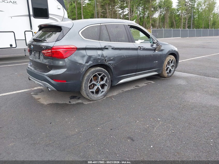 2018 BMW X1 VIN WBXHT3C33J5K27627 IAAI salvage auction — RIGHT SIDE, Mv-907A (New York), sold $875 on 2026-07-30 (photo 4)