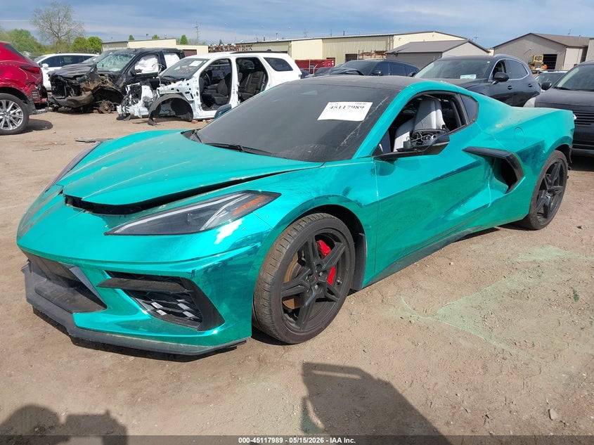 2024 Chevrolet Corvette VIN 1G1YA2D42R5111019 IAAI salvage auction — ALL OVER, Clear (Michigan), sold $32,450 on 2026-07-20 (photo 2)