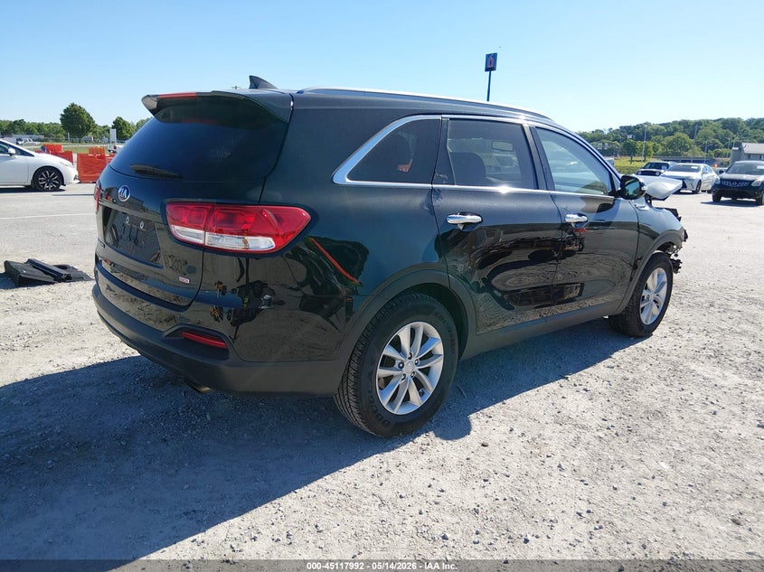 2017 Kia Sorento VIN 5XYPG4A39HG281215 IAAI salvage auction — FRONT END, Salvage (Illinois), sold $1,700 on 2026-07-31 (photo 4)