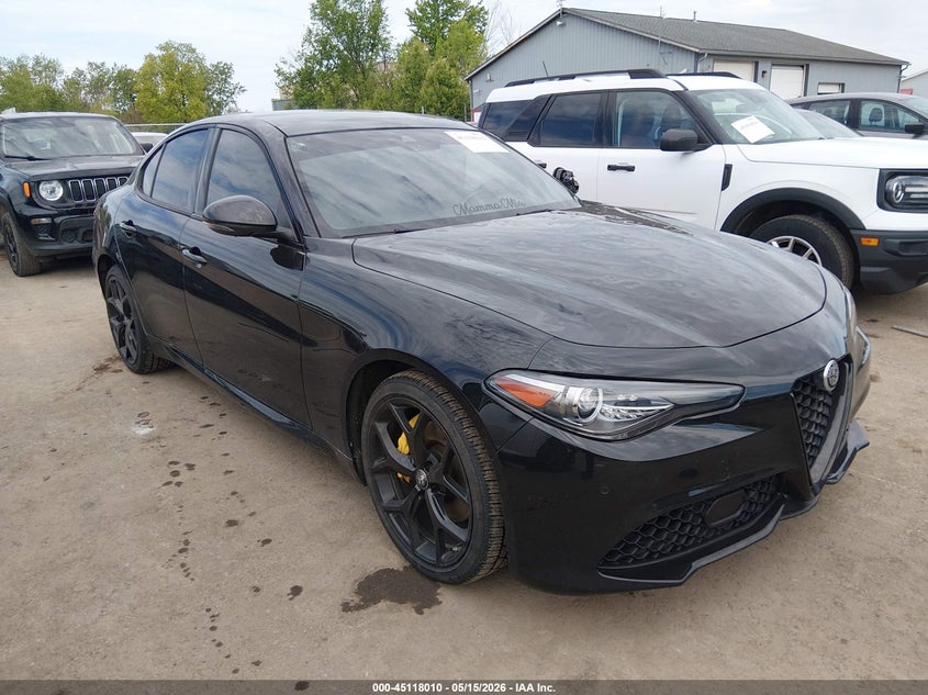 2020 Alfa romeo Giulia VIN ZARFANBNXL7632440 IAAI salvage auction — HAIL, Salvage (Ohio), sold $9,250 on 2026-07-21 (photo 1)