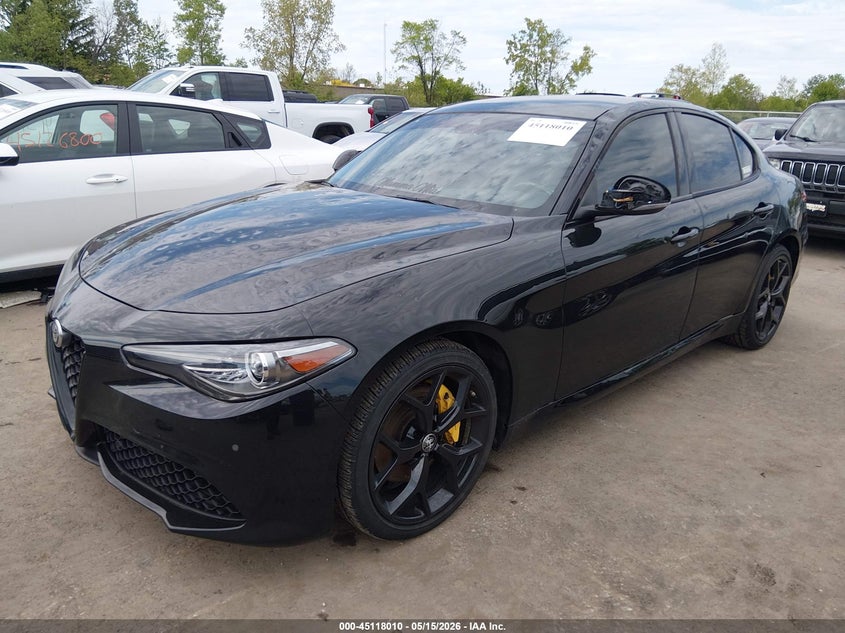 2020 Alfa romeo Giulia VIN ZARFANBNXL7632440 IAAI salvage auction — HAIL, Salvage (Ohio), sold $9,250 on 2026-07-21 (photo 2)
