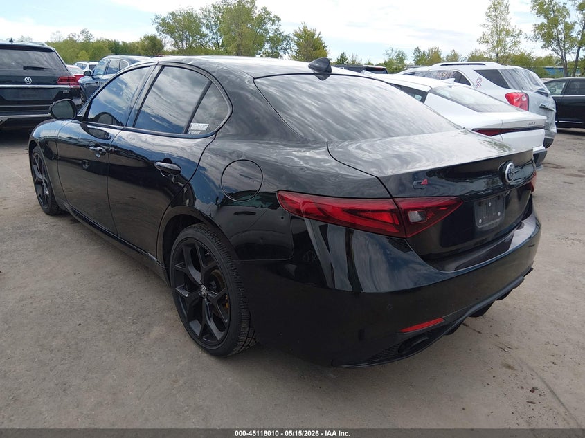 2020 Alfa romeo Giulia VIN ZARFANBNXL7632440 IAAI salvage auction — HAIL, Salvage (Ohio), sold $9,250 on 2026-07-21 (photo 3)