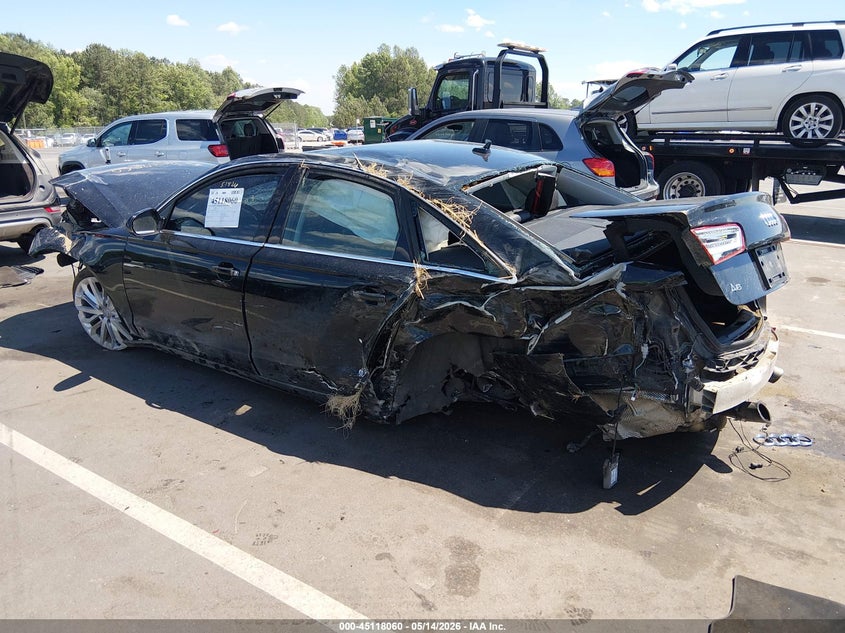 2012 Audi A6 VIN WAUDFAFC4CN107564 IAAI salvage auction — ROLLOVER, Junk Receipt (North Carolina), sold $400 on 2026-07-15 (photo 3)