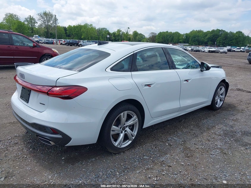 2025 Audi A5 VIN WAU2BCFU6SN069096 IAAI salvage auction — FRONT END, Salvage (New Jersey), sold $11,700 on 2026-08-20 (photo 4)