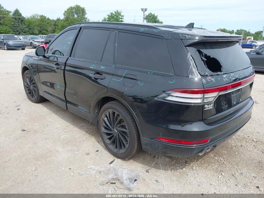 2023 Lincoln Aviator VIN 5LM5J7XC1PGL06789 IAAI salvage auction — HAIL, Salvage (Illinois), sold $15,950 on 2026-07-21 (photo 3)