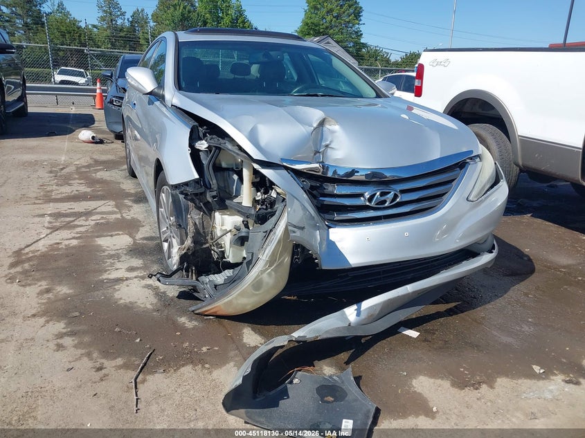 2014 Hyundai Sonata VIN 5NPEC4AC5EH830836 IAAI salvage auction — FRONT END, Salvage (North Carolina), sold $550 on 2026-07-13 (photo 6)