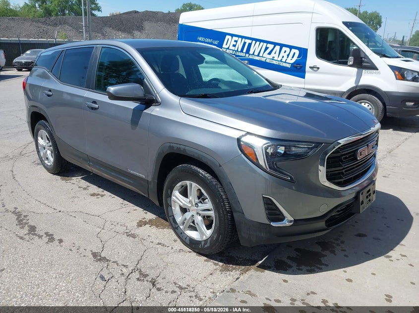 2021 Gmc Terrain VIN 3GKALTEV4ML302843 IAAI salvage auction — FRONT & REAR, SF97 (Kansas), sold $16,250 on 2026-07-09 (photo 1)