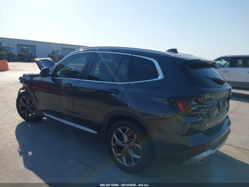2022 BMW X3 VIN 5UX43DP05N9K69294 IAAI salvage auction — FRONT END, Salvage Title, sold $5,900 on 2026-07-29 (photo 3)