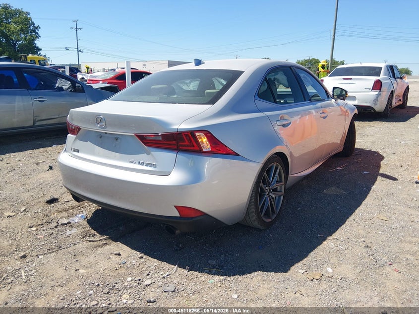 2015 Lexus Is VIN JTHCE1D20F5005614 IAAI salvage auction — FRONT END, Clear (Tennessee), sold $1,200 on 2026-07-09 (photo 4)